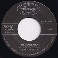 画像をギャラリービューアに読み込む, Johnny Preston - Running Bear / My Heart Knows (7 inch Record / Used)