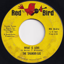 画像をギャラリービューアに読み込む, Shangri-Las - Leader Of The Pack / What Is Love (7 inch Record / Used)