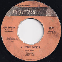 Load image into Gallery viewer, Dean Martin - Everybody Loves Somebody / A Little Voice (7 inch Record / Used)