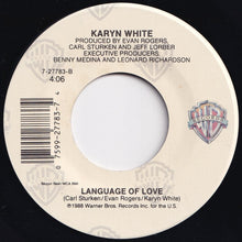 画像をギャラリービューアに読み込む, Karyn White - Superwoman (Edit) / Language Of Love (7 inch Record / Used)