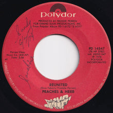 画像をギャラリービューアに読み込む, Peaches & Herb - Reunited / Easy As Pie (7 inch Record / Used)