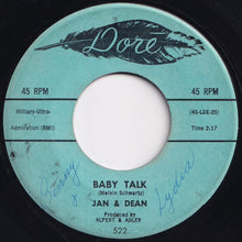 Load image into Gallery viewer, Jan & Dean - Baby Talk / Jeanette, Get Your Hair Done (7 inch Record / Used)