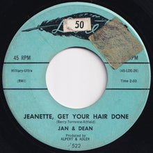Load image into Gallery viewer, Jan & Dean - Baby Talk / Jeanette, Get Your Hair Done (7 inch Record / Used)