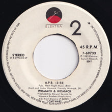 画像をギャラリービューアに読み込む, Womack & Womack - Baby I'm Scared Of You / A.P.B. (7 inch Record / Used)