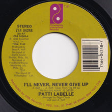 画像をギャラリービューアに読み込む, Patti Labelle - If Only You Knew / I'll Never, Never Give Up (7 inch Record / Used)