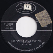 画像をギャラリービューアに読み込む, Platters - Smoke Gets In Your Eyes / No Matter What You Are (7 inch Record / Used)