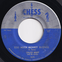 画像をギャラリービューアに読み込む, Chuck Berry And His Combo - Brown Eyed Handsome Man / Too Much Monkey Business (7 inch Record / Used)