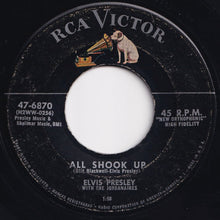 画像をギャラリービューアに読み込む, Elvis Presley - All Shook Up / That's When Your Heartaches Begin (7 inch Record / Used)