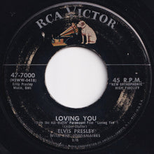 画像をギャラリービューアに読み込む, Elvis Presley - Loving You / (Let Me Be Your) Teddy Bear (7 inch Record / Used)