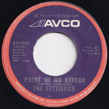 画像をギャラリービューアに読み込む, Stylistics - People Make The World Go Round / Point Of No Return (7 inch Record / Used)