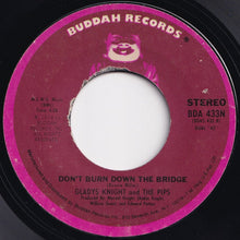 Load image into Gallery viewer, Gladys Knight And The Pips - I Feel A Song (In My Heart) / Don't Burn Down The Bridge (7 inch Record / Used)