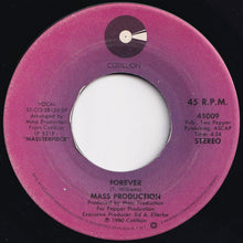 Load image into Gallery viewer, Mass Production - Forever / Angel (7 inch Record / Used)