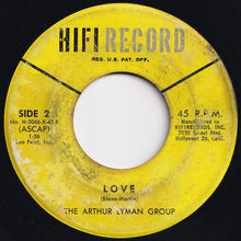 画像をギャラリービューアに読み込む, Arthur Lyman Group - Love For Sale / Love (7 inch Record / Used)