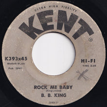 画像をギャラリービューアに読み込む, B.B. King - Rock Me Baby / I Can't Lose (7 inch Record / Used)