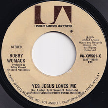 Load image into Gallery viewer, Bobby Womack - I Don't Know / Yes Jesus Loves Me (7 inch Record / Used)