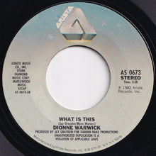 Load image into Gallery viewer, Dionne Warwick, Johnny Mathis - Friends In Love / What Is This (7 inch Record / Used)