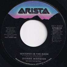 Load image into Gallery viewer, Dionne Warwick - Whisper In The Dark / Extravagant Gestures (7 inch Record / Used)