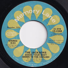 画像をギャラリービューアに読み込む, Jacksons / Michael Jackson - Shake Your Body (Down To The Ground) / Don't Stop 'Til You Get Enough (7 inch Record / Used)
