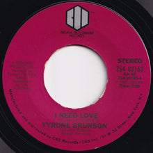 Load image into Gallery viewer, Tyrone Brunson - The Smurf / I Need Love (7 inch Record / Used)