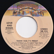 Load image into Gallery viewer, Love And Kisses - Thank God It's Friday / You're The Most Precious Thing In My Life (7 inch Record / Used)
