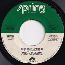 Load image into Gallery viewer, Millie Jackson - This Is It (Part 1) / (Part 2) (7 inch Record / Used)
