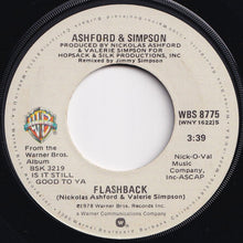 Load image into Gallery viewer, Ashford & Simpson - Flashback / Ain't It A Shame (7 inch Record / Used)