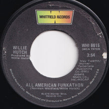 画像をギャラリービューアに読み込む, Willie Hutch - All American Funkathon / And All Hell Broke Loose (7 inch Record / Used)