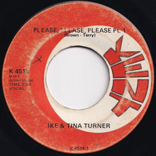 画像をギャラリービューアに読み込む, Ike & Tina Turner - Please, Please, Please (Part 1) / (Part 2) (7 inch Record / Used)