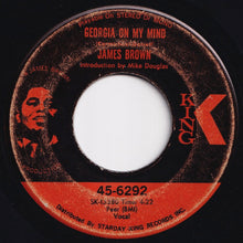 Load image into Gallery viewer, James Brown - It's A New Day (Part 1 & 2) / Georgia On My Mind (7 inch Record / Used)