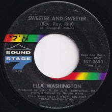 画像をギャラリービューアに読み込む, Ella Washington - Doing The Best I Can / Sweeter And Sweeter (Ray, Ray, Ray) (7 inch Record / Used)