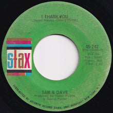 Load image into Gallery viewer, Sam & Dave - I Thank You / Wrap It Up (7 inch Record / Used)
