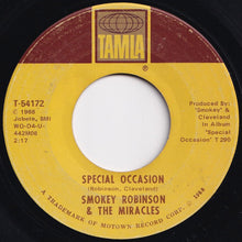 Load image into Gallery viewer, Smokey Robinson, Miracles - Special Occasion / Give Her Up (7 inch Record / Used)