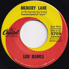 Load image into Gallery viewer, Lou Rawls - Love Is A Hurtin' Thing / Memory Lane (7 inch Record / Used)