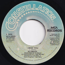 画像をギャラリービューアに読み込む, Klymaxx - I Miss You / Video Kid (7 inch Record / Used)