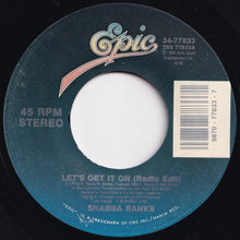 Load image into Gallery viewer, Shabba Ranks - Lets Get It On (Radio Edit) / Original Woman (7 inch Record / Used)