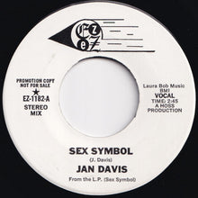 画像をギャラリービューアに読み込む, Jan Davis - Sex Symbol (Stereo) / (Mono) (7 inch Record / Used)