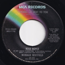 画像をギャラリービューアに読み込む, Rose Royce - I Wanna Get Next To You / Sunrise (7 inch Record / Used)