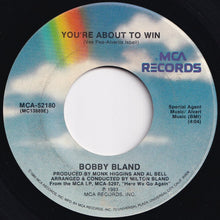 画像をギャラリービューアに読み込む, Bobby Bland - You're About To Win / Is This The Blues (7 inch Record / Used)