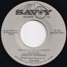 画像をギャラリービューアに読み込む, Dorothy Norwood - Look What They've Done To My Child / A Blessing Is On The Way (7 inch Record / Used)