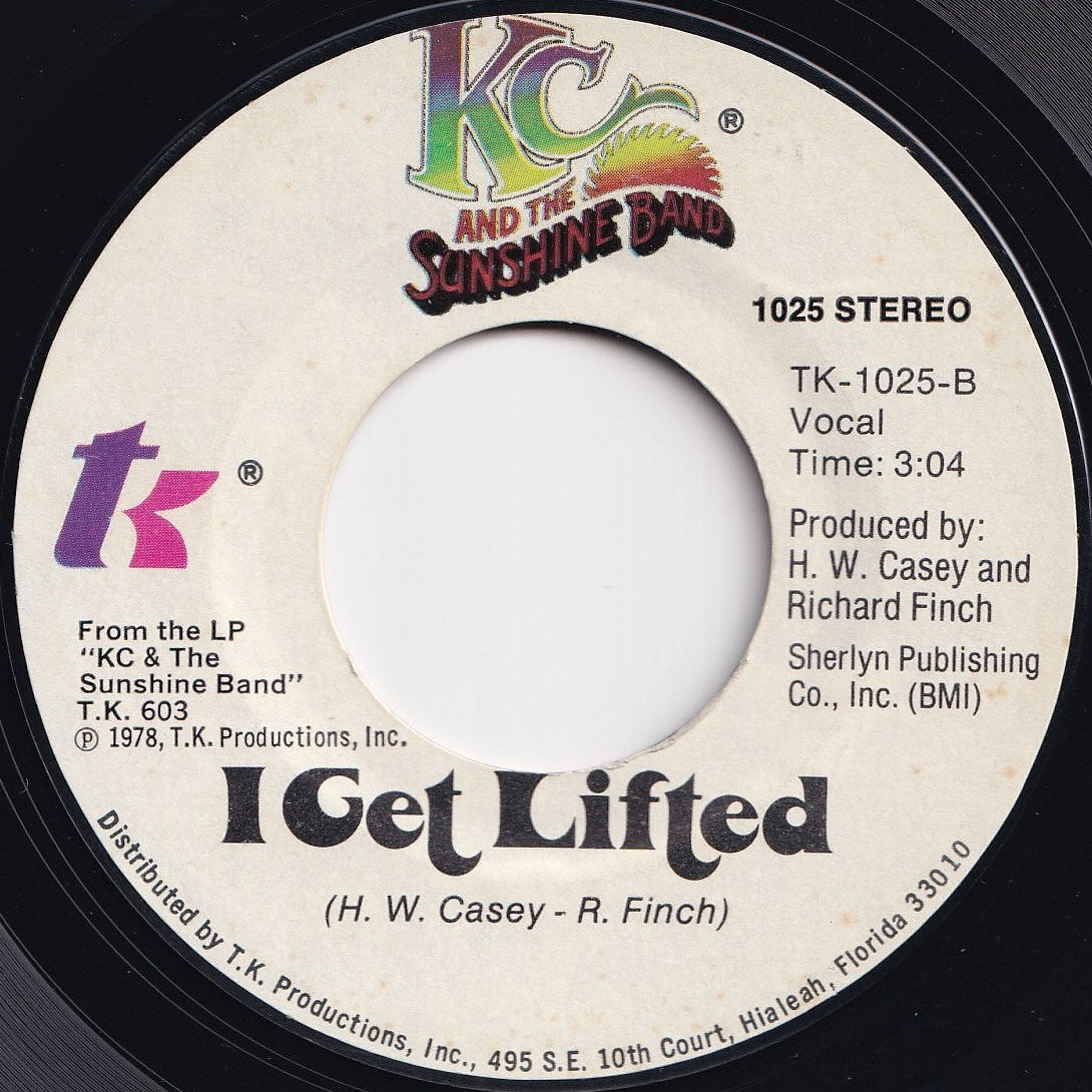 KC & The Sunshine Band - Boogie Shoes / I Get Lifted (7 inch