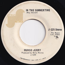 画像をギャラリービューアに読み込む, Mungo Jerry - In The Summertime / Mighty Man (7 inch Record / Used)