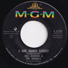 画像をギャラリービューアに読み込む, Eric Burdon & The Animals - When I Was Young / A Girl Named Sandoz (7 inch Record / Used)