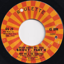 Load image into Gallery viewer, Joey Dee & The Starliters - Shout (Part 1) / (Part 2) (7 inch Record / Used)