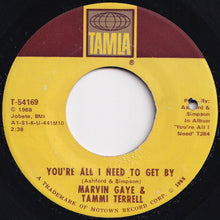 画像をギャラリービューアに読み込む, Marvin Gaye, Tammi Terrell - You're All I Need To Get By / Two Can Have A Party (7 inch Record / Used)
