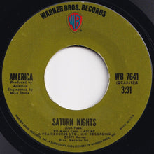 画像をギャラリービューアに読み込む, America - Ventura Highway / Saturn Nights (7 inch Record / Used)