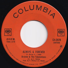 画像をギャラリービューアに読み込む, Brenda & The Tabulations - Right On The Tip Of My Tongue / Always & Forever (7 inch Record / Used)