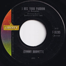 画像をギャラリービューアに読み込む, Johnny Burnette - You're Sixteen / I Beg Your Pardon (7 inch Record / Used)
