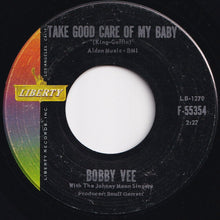 画像をギャラリービューアに読み込む, Bobby Vee - Take Good Care Of My Baby / Bashful Bob (7 inch Record / Used)