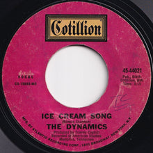 画像をギャラリービューアに読み込む, Dynamics - Ice Cream Song / The Love That I Need (7 inch Record / Used)
