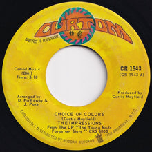 画像をギャラリービューアに読み込む, Impressions - Choice Of Colors / Mighty Mighty Spade & Whitey (7 inch Record / Used)